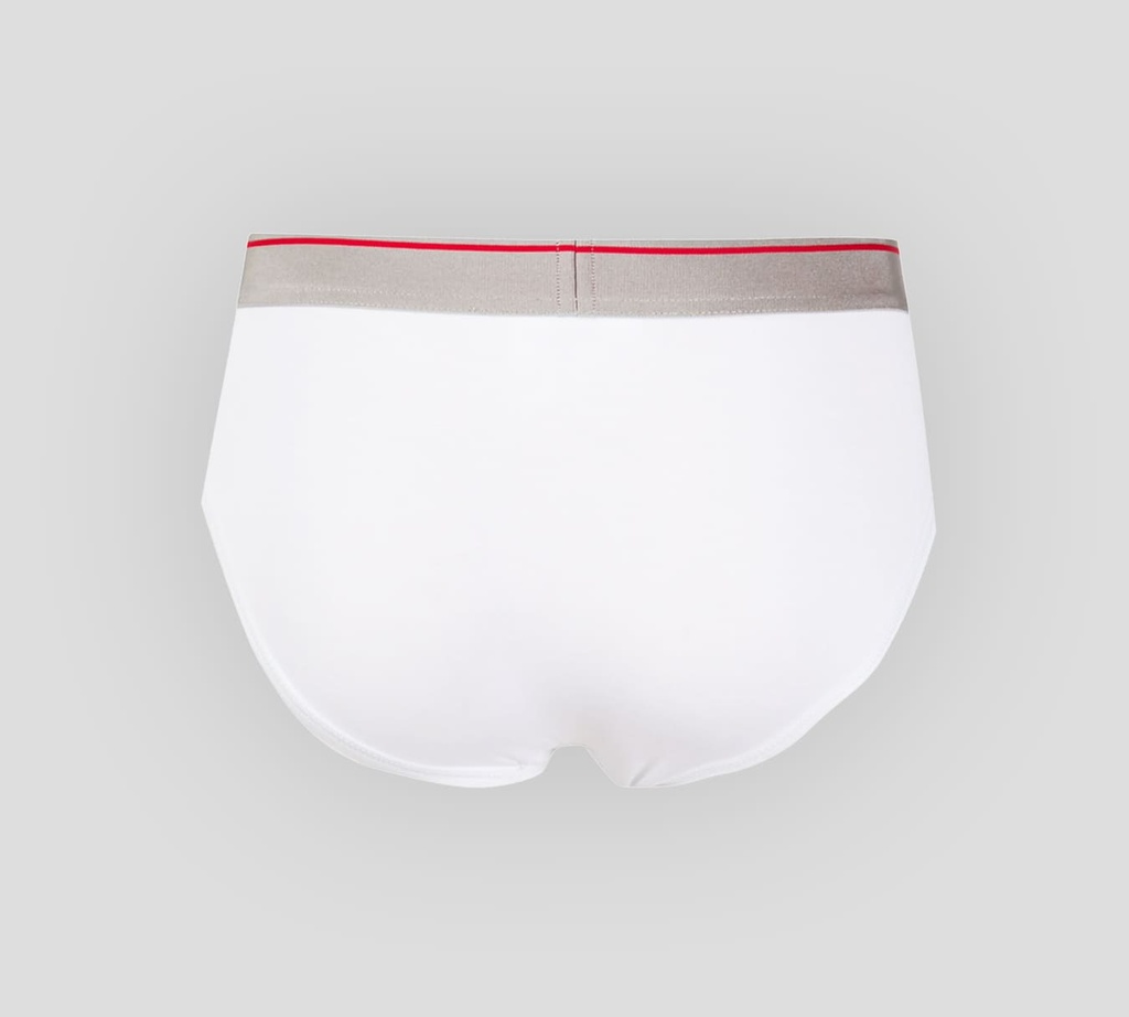 Dsquared2 - DUO DE INTERIORES BLANCOS CON LETRAS ROJAS