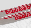 Dsquared2 - DUO DE INTERIORES BLANCOS CON LETRAS ROJAS