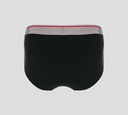 Dsquared2 - DUO DE INTERIORES NEGROS CON LETRAS ROAS