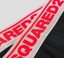 Dsquared2 - DUO DE INTERIORES NEGROS CON LETRAS ROAS