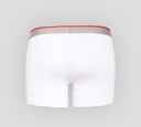 Dsquared2 - DUO DE BOXERS CORTOS, BLANCOS CON LETRAS ROJAS
