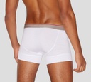 Dsquared2 - DUO DE BOXERS CORTOS, BLANCOS CON LETRAS ROJAS