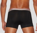 Dsquared2 - DUO DE BOXERS CORTOS, NEGROS CON LETRAS ROJAS