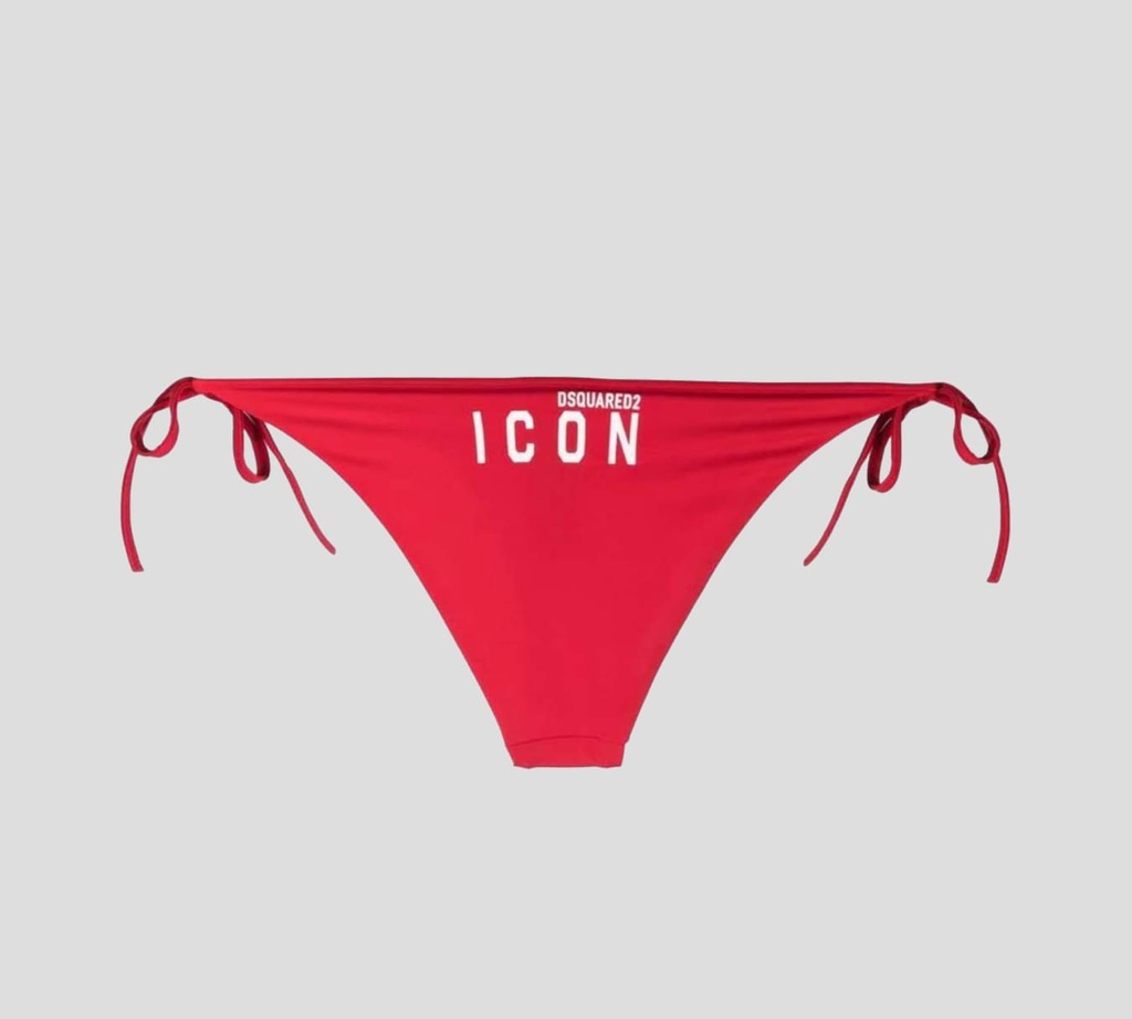 Dsquared2 - PANTY DE BIKINI ICON AJUSTABLE A LOS LATERALES