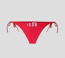 Dsquared2 - PANTY DE BIKINI ICON AJUSTABLE A LOS LATERALES