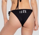 Dsquared2 - PANTY DE BIKINI ICON AJUSTABLE A LOS LATERALES