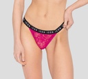 Dsquared2 - PANTY HILO CON LETRAS ICON, FUCSIA
