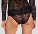 Dsquared2 - PANTY ICON DE ENCAJE NEGRO
