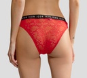 Dsquared2 - PANTY CON ENCAJE ROJO