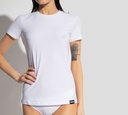 Dsquared2 - FRANELA CUELLO REDONDO BLANCA 110