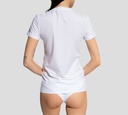 Dsquared2 - FRANELA CUELLO REDONDO BLANCA 110