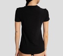 Dsquared2 - FRANELA CUELLO REDONDO , NEGRA