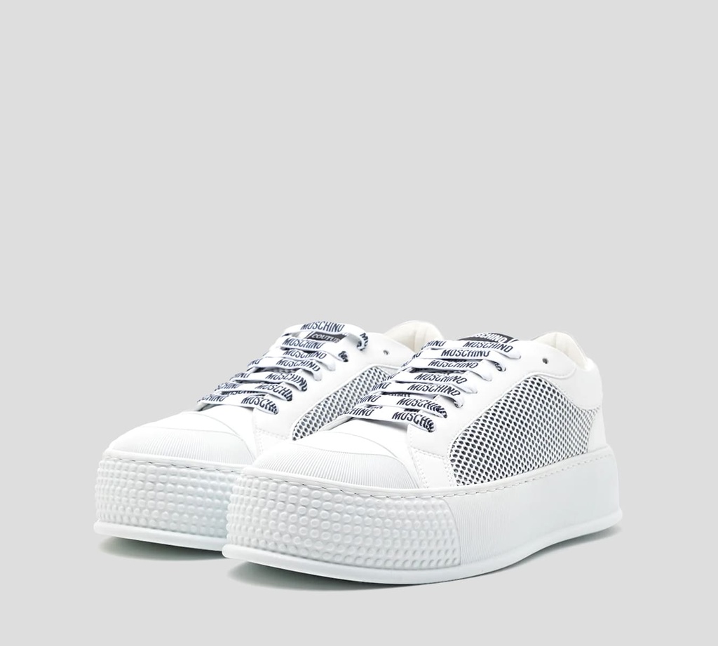 Moschino - SNEAKER VEGAN BLANCO