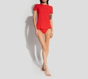 Dsquared2 - FRANELA CUELLO REDONDO ROJA