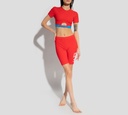 Dsquared2 - TOP MANGA CORTA, Y ROJO AZUL