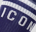 Dsquared2 - MEDIAS MORADAS CON ICON BLANCO