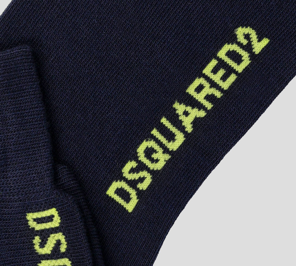 Dsquared2 - MEDIAS TOBILLERAS, AZUL MARINO