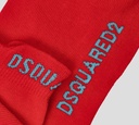 Dsquared2 - MEDIAS TOBILLERAS ROJAS