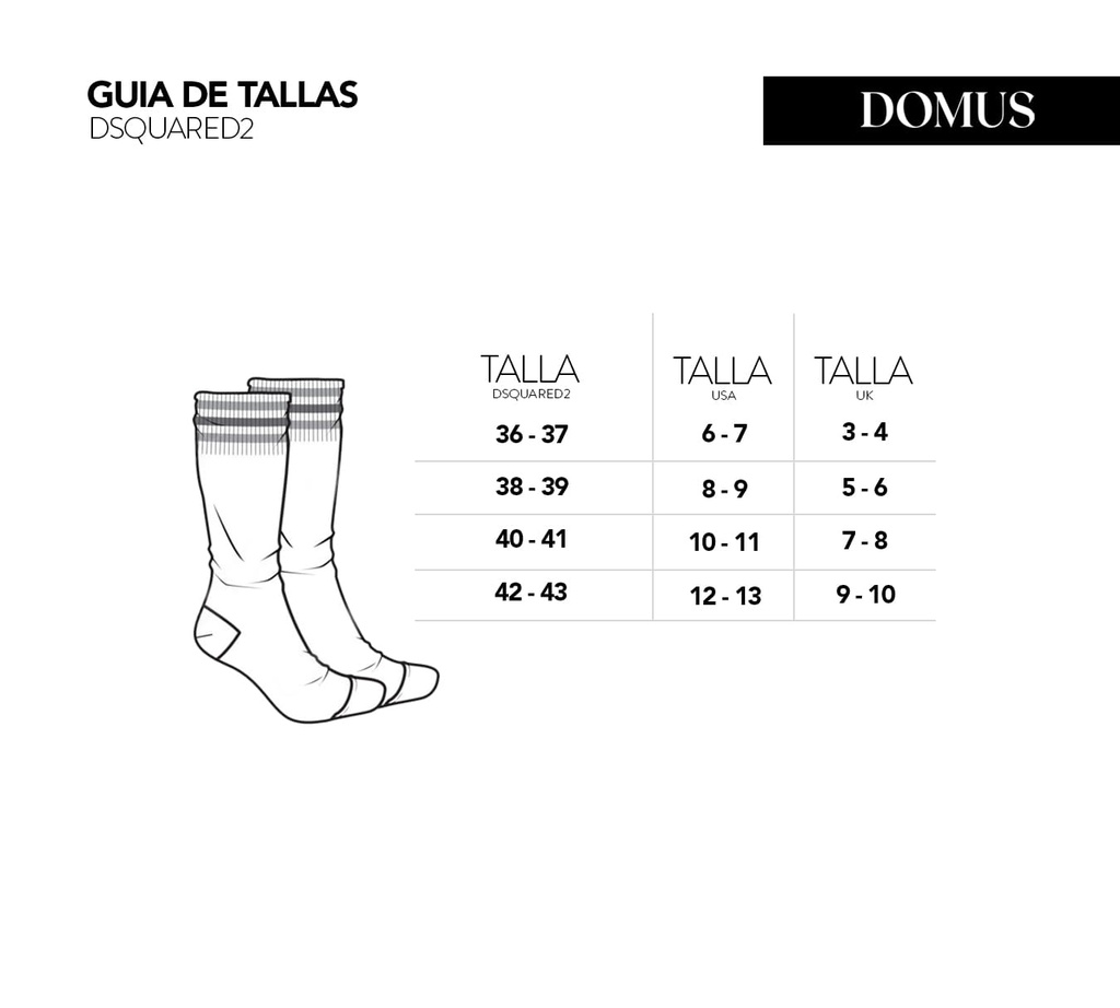 Dsquared2 - MEDIAS TOBILLERAS ROJAS