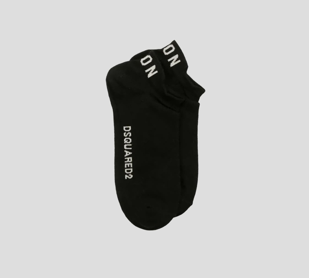 Dsquared2 - MEDIAS TOBILLERAS NEGRAS