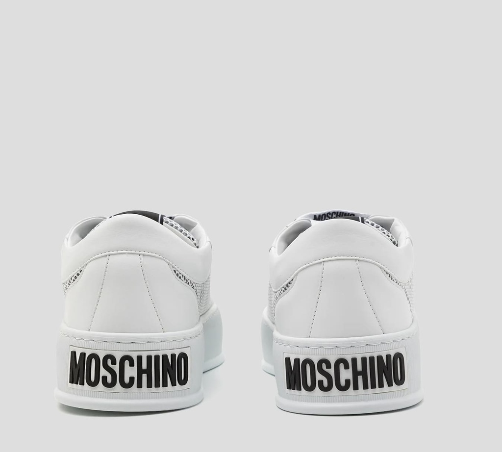 Moschino - SNEAKER VEGAN BLANCO