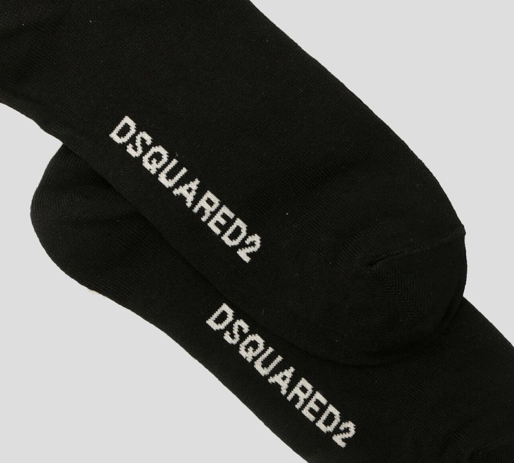 Dsquared2 - MEDIAS TOBILLERAS NEGRAS