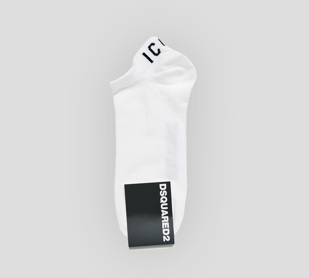 Dsquared2 - MEDIAS TOBILLERAS BLANCAS
