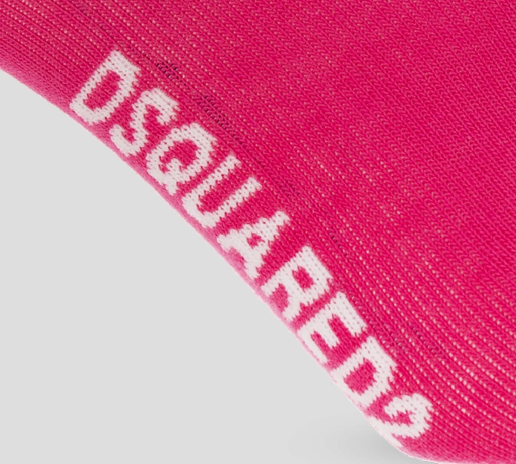 Dsquared2 - MEDIAS TOBILLERAS FUCSIAS