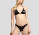 Dsquared2 - TOP DE BIKINI TRIANGULAR CON ESTAMPADO ICON