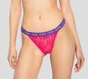 Dsquared2 - PANTY HILO ICON DE ENCAJE FUCSIA