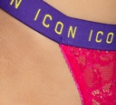 Dsquared2 - PANTY HILO ICON DE ENCAJE FUCSIA