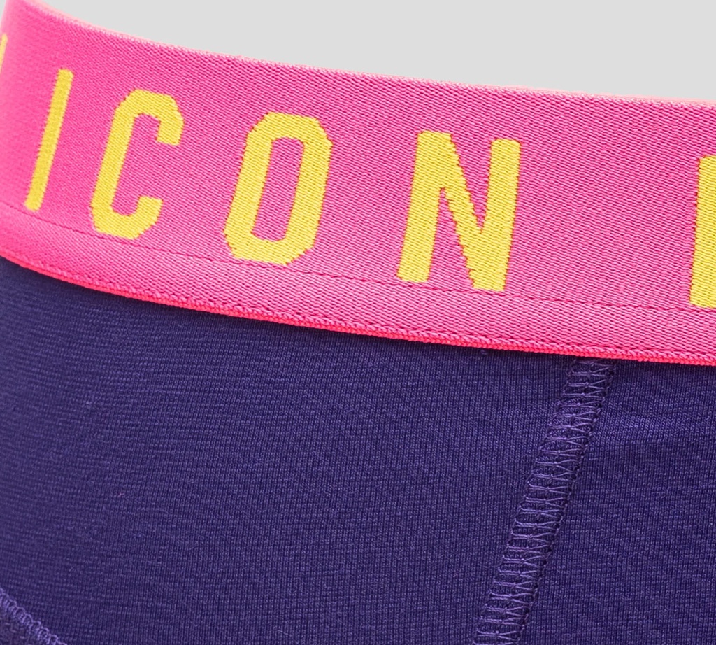 Dsquared2 - INTERIOR MORADO CON LETRAS ICON