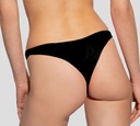 Dsquared2 - PANTY DE TRAJE DE BAÑO NEGRA CON LETRAS MULTICOLOR