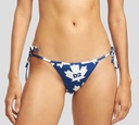 Dsquared2 - BIKINI DE TRAJE DE BAÑO AZUL CON ESTAMPADO DE FLOR DE MAPLE D2