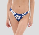Dsquared2 - PANTY DE TRAJE DE BAÑO, AZUL CON LOGO MAPLE D2