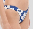 Dsquared2 - PANTY DE TRAJE DE BAÑO, AZUL CON LOGO MAPLE D2
