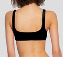 Dsquared2 - TOP DE TRAJE DE BAÑO NEGRO CON LETRAS MULTICOLOR