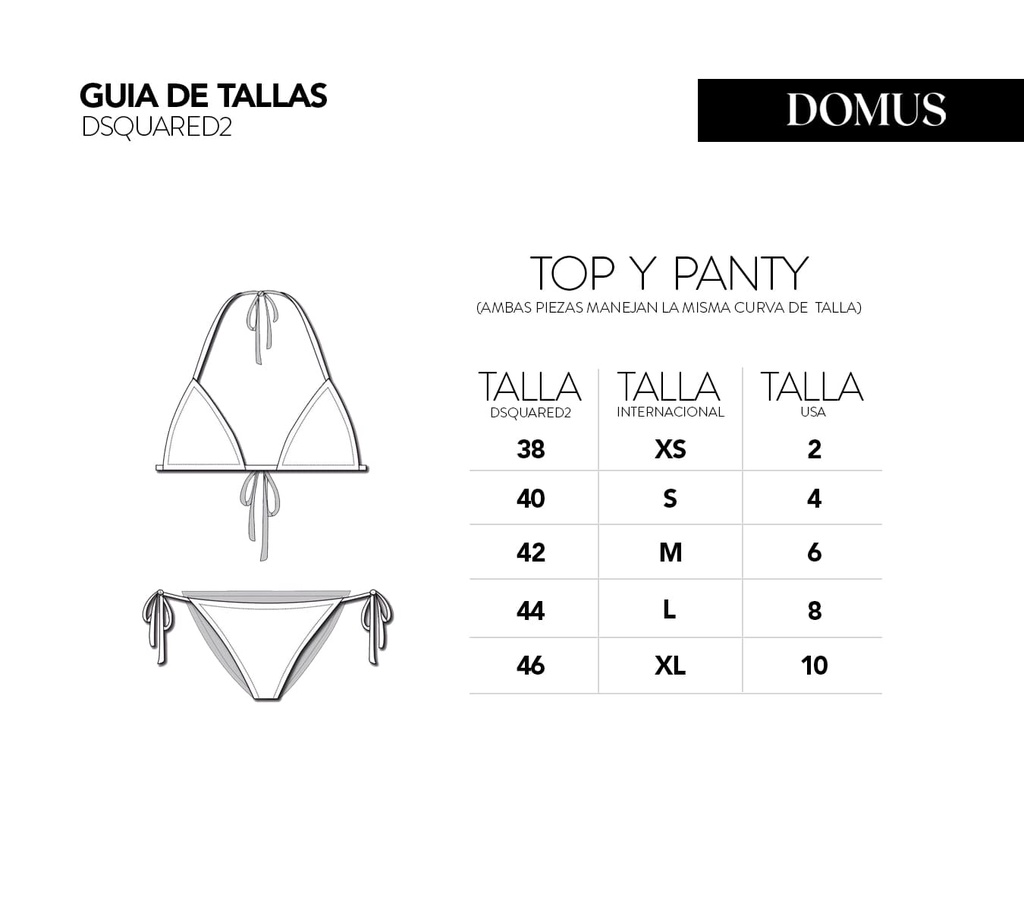 Dsquared2 - TOP DE TRAJE DE BAÑO AZUL ESTILO TRIANGULO CON FLOR DE MAPLE Y LOGO D2