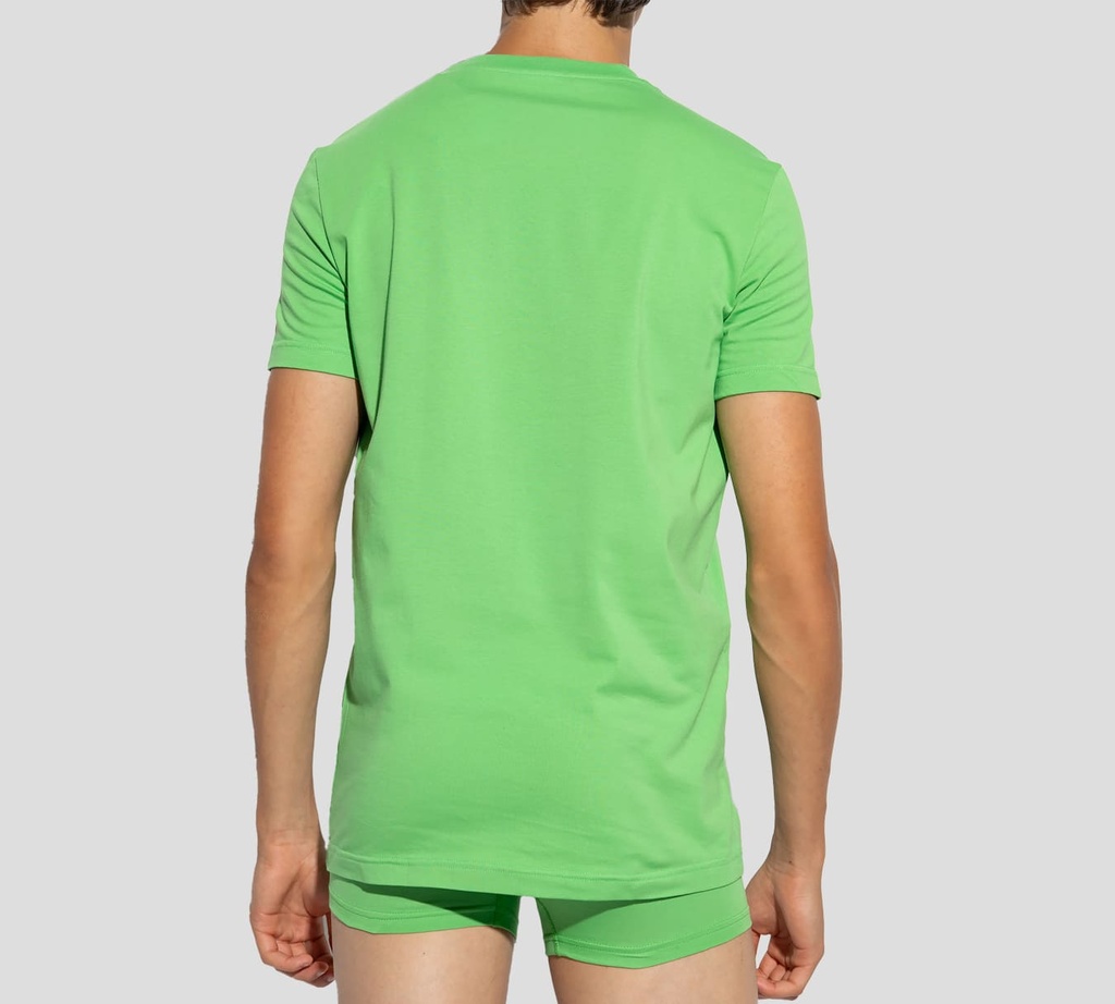 Dsquared2 - FRANELA CUELLO REDONDO VERDE