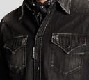 Dsquared2 - CAMISA DE JEANS NEGRA