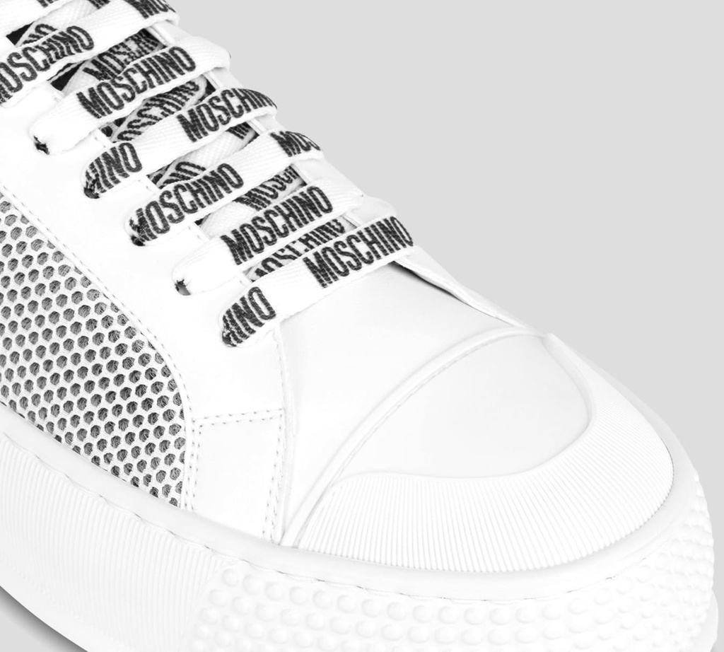 Moschino - SNEAKER VEGAN BLANCO