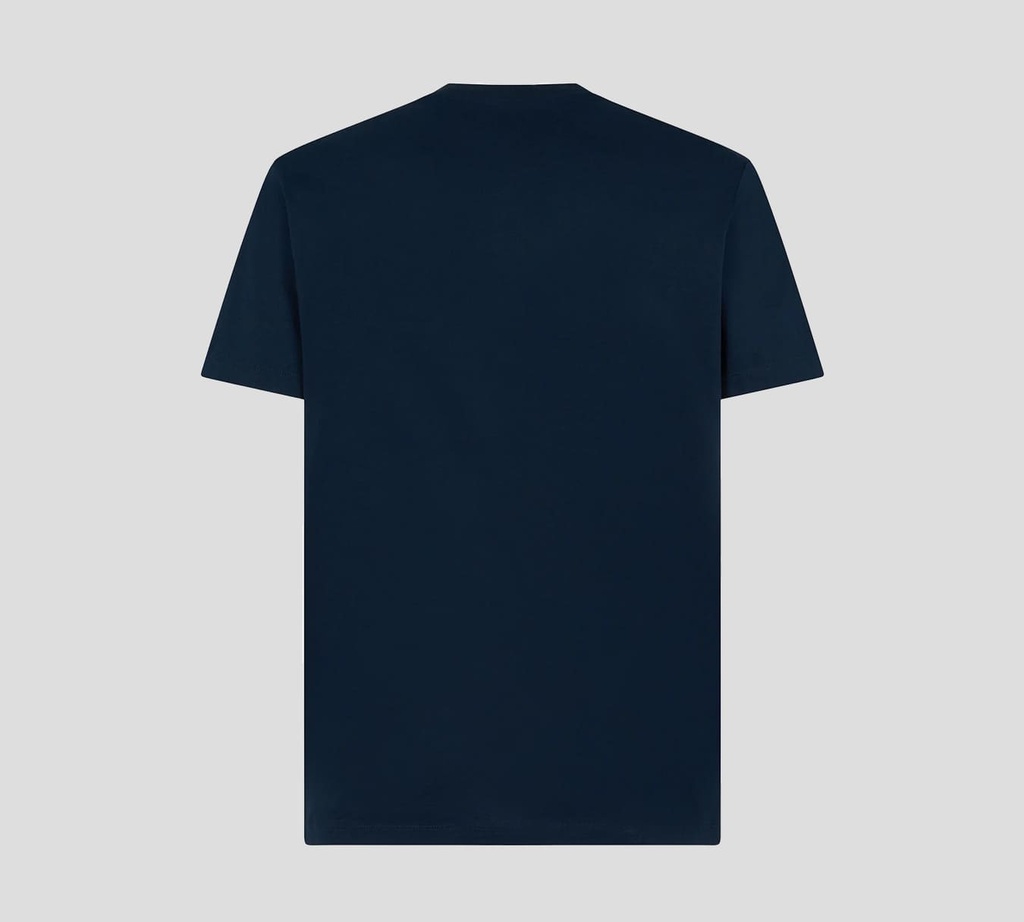Dsquared2 - FRANELA AZUL OSCURO CON DSQUARED2 BLANCO