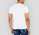 Dsquared2 - FRANELA BLANCA CON DSQUARED2 NEGRO