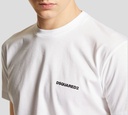 Dsquared2 - FRANELA BLANCA CON LETRAS NEGRAS