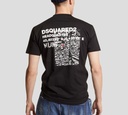 Dsquared2 - FRANELA NEGRA CON LETRAS BLANCAS