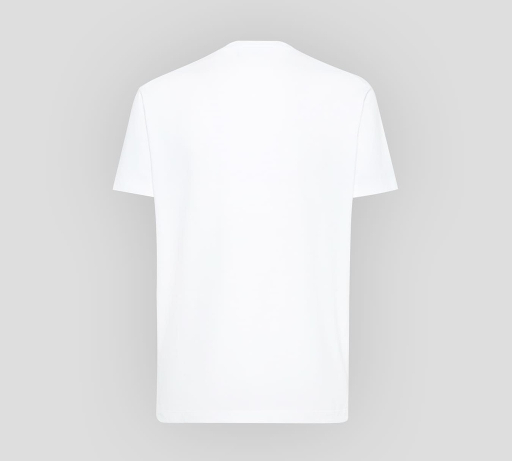 Dsquared2 - FRANELA BLANCA CON LETRAS SOBRESALIENTES