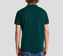 Dsquared2 - POLO VERDE CON LETRAS NARANJAS