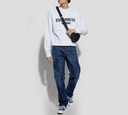 Dsquared2 - SWEATER BLANCO CON LETRAS NEGRAS