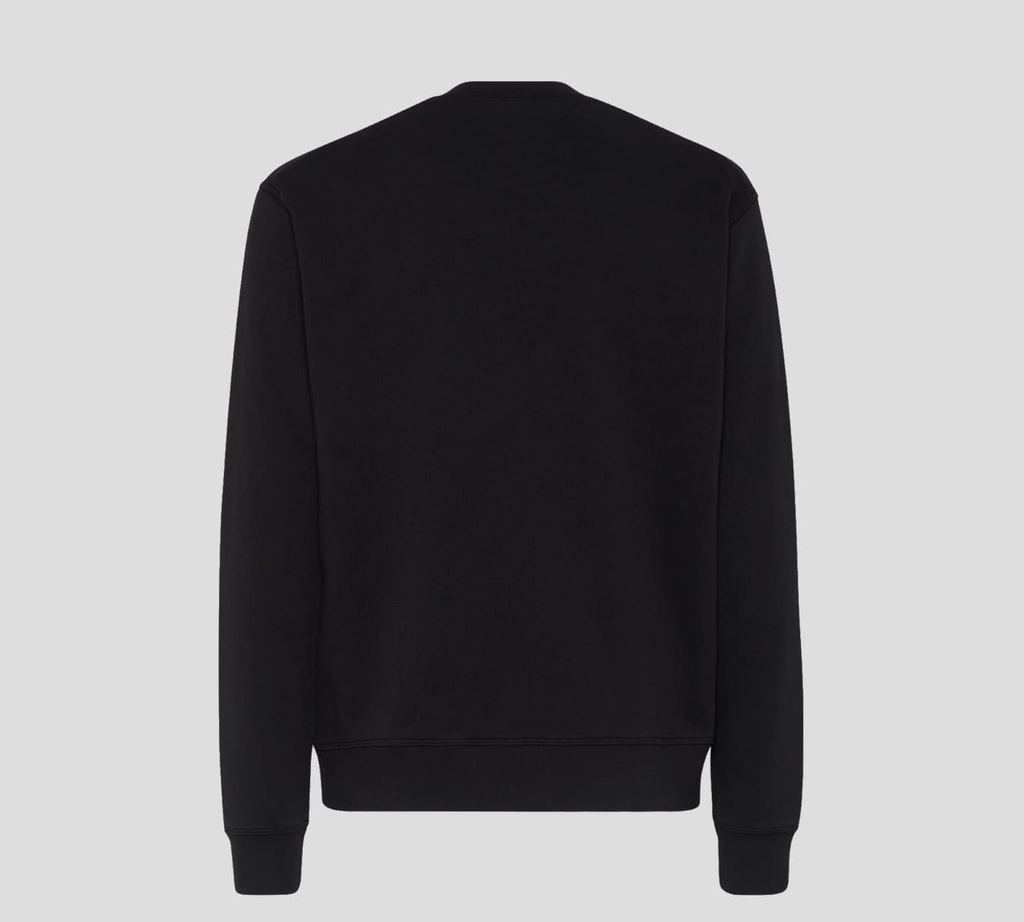 Dsquared2 - SWEATER NEGRO CON LETRAS BLANCAS