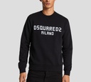 Dsquared2 - SWEATER NEGRO CON LETRAS BLANCAS